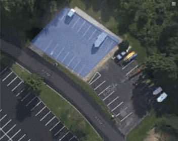 West Edge Porous Asphalt Lot